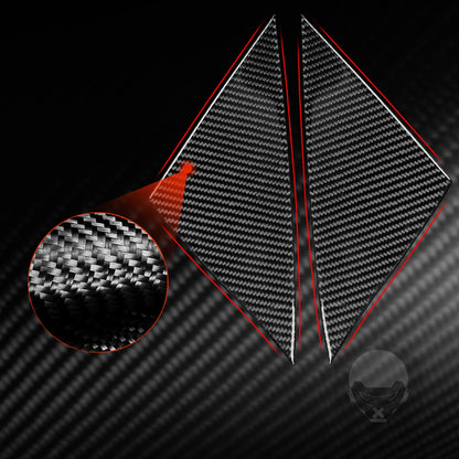 Rear View Mirror Triangle Window Decoration for Tesla Model Y