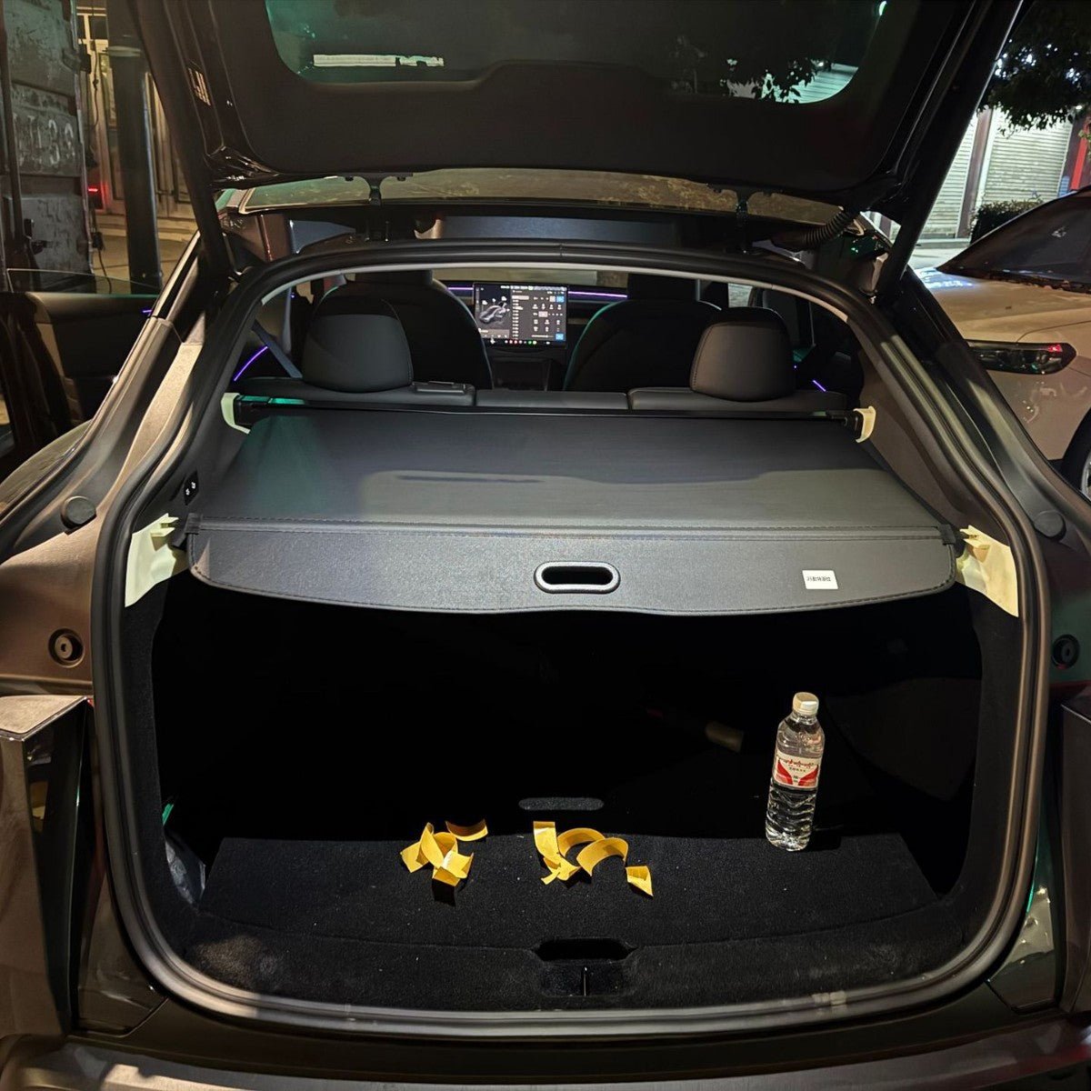 Retractable Rear Trunk Cargo Cover for Model Y Juniper