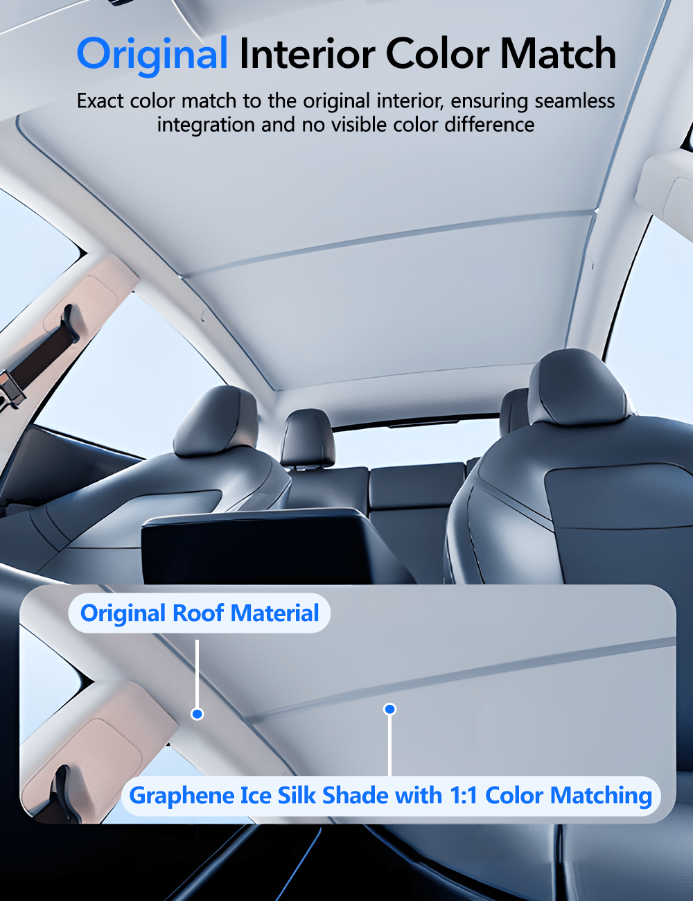 Roof Shade for Tesla Model Y