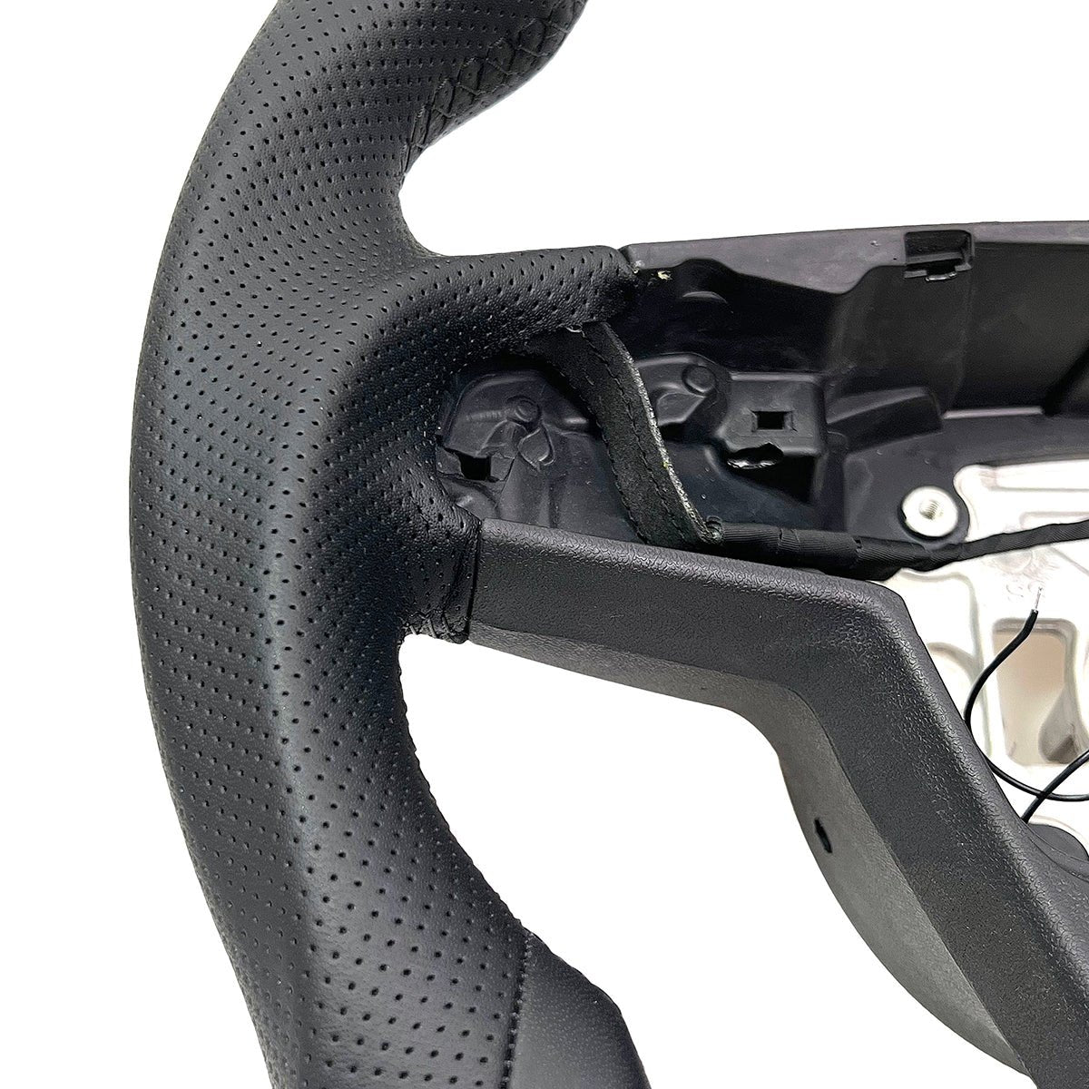 Round Steering Wheel Replacement for Tesla Model S / X 2021-2025