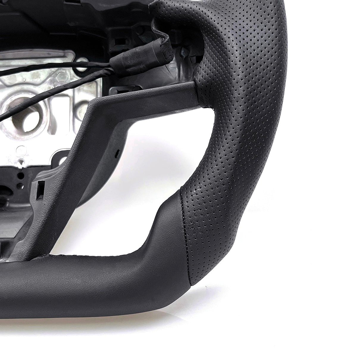 Round Steering Wheel Replacement for Tesla Model S / X 2021-2025