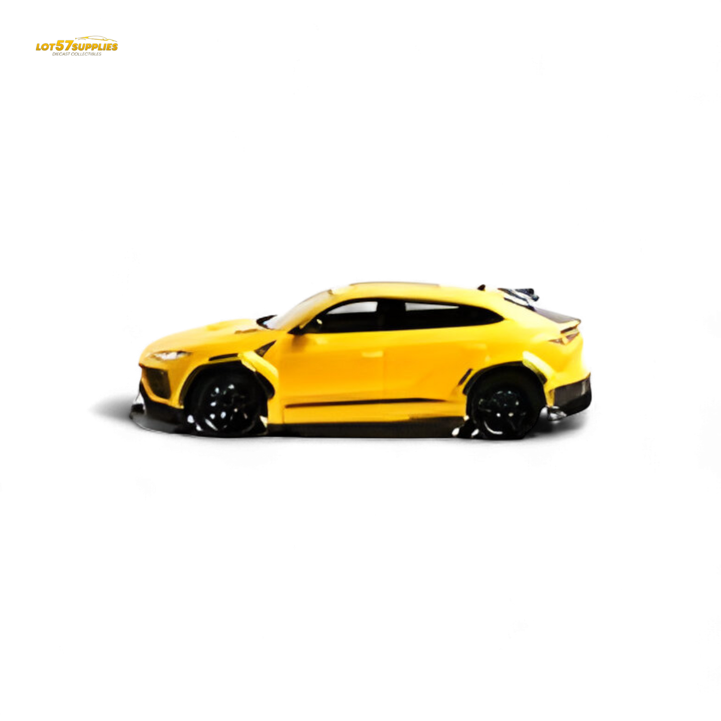 Flame Lamborghini Urus LBWK Giallo Auge Yellow Resin 1:64