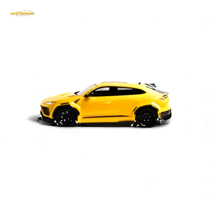 Flame Lamborghini Urus LBWK Giallo Auge Yellow Resin 1:64