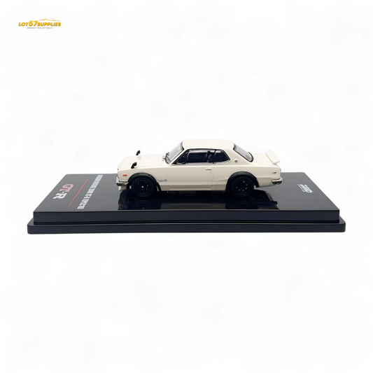 Inno64 Nissan Skyline 2000 GT-R (KPGC10) in White 1:64