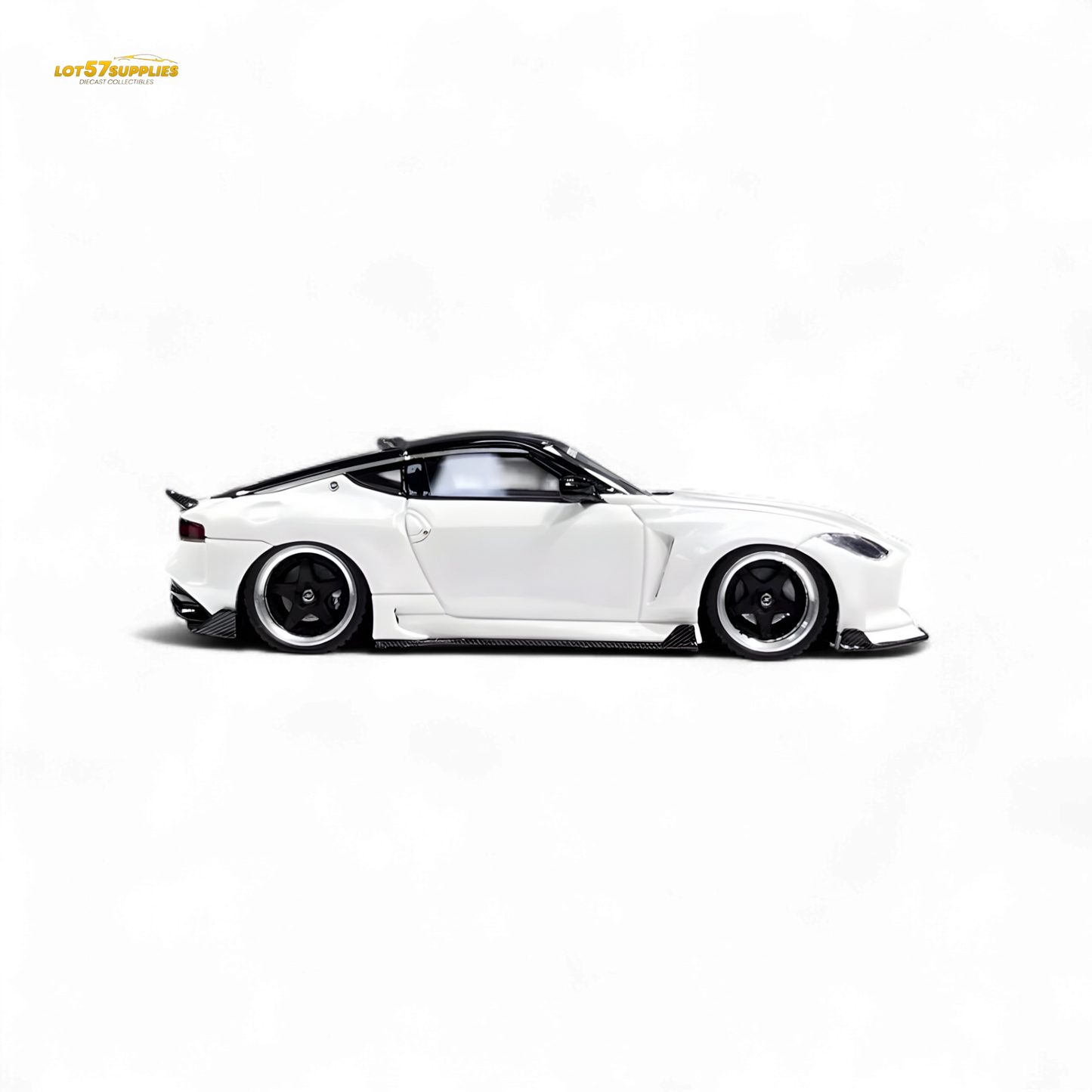 Error404 Nissan 400Z White Limited to 499 Units 1:64 Resin Model