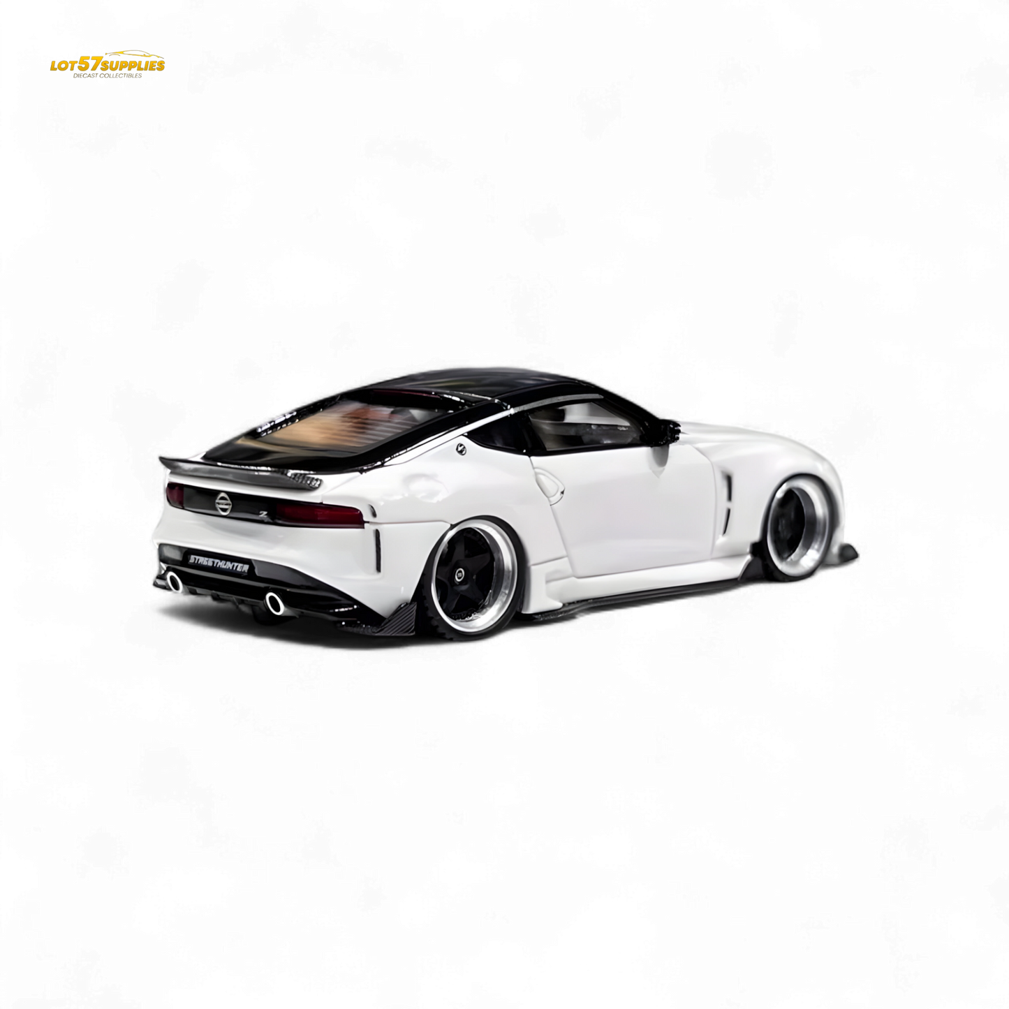 Error404 Nissan 400Z White Limited to 499 Units 1:64 Resin Model