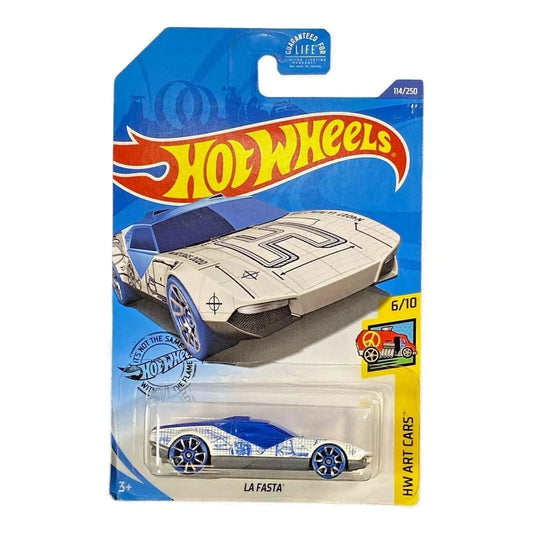 Hot Wheels La Fasta - Art Cars Series 6/10