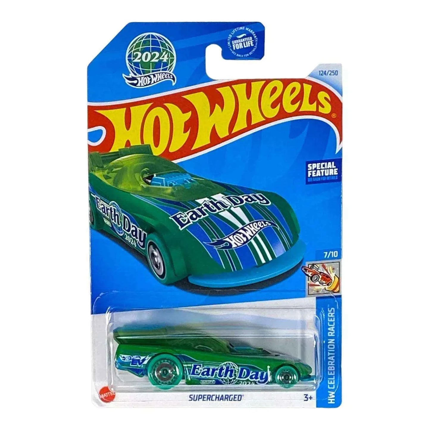 Hot Wheels Supercharged - Earth Day 2024 - Celebration Racers Series 7/10