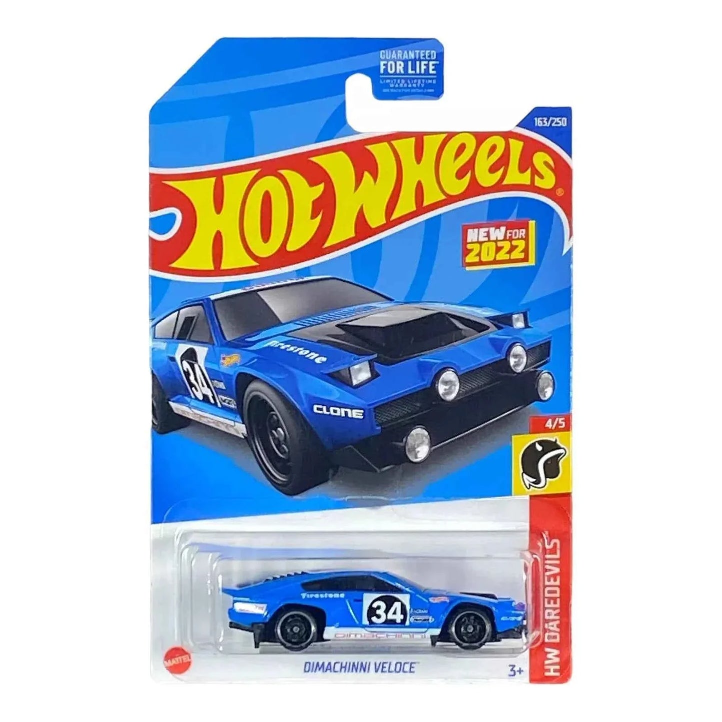 Hot Wheels Dimachinni Veloce - HW Daredevils Series 4/5