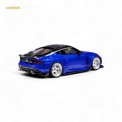 Error404 Nissan 400Z Candy blue Limited to 499 Units 1:64 Resin Model