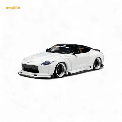 Error404 Nissan 400Z White Limited to 499 Units 1:64 Resin Model