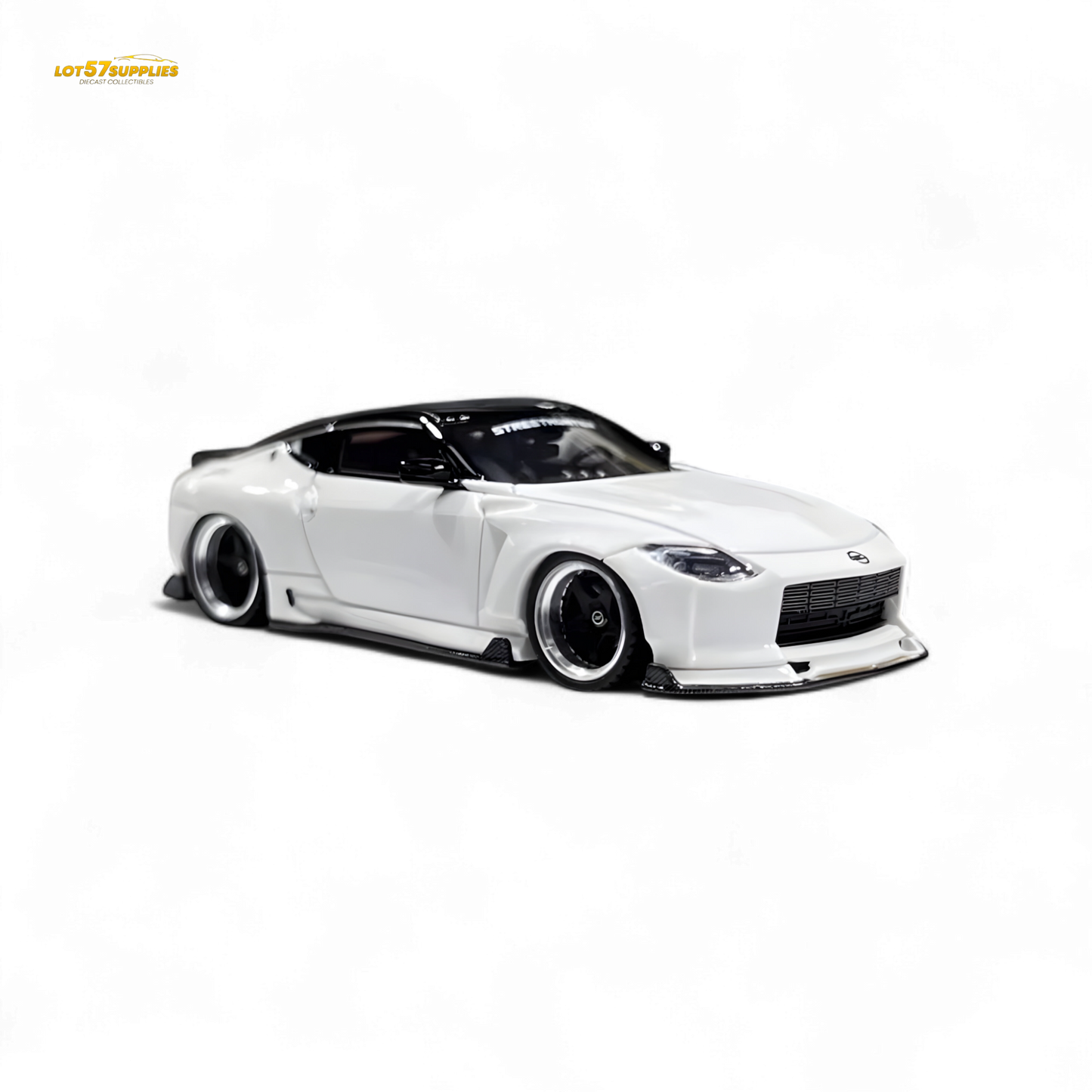 Error404 Nissan 400Z White Limited to 499 Units 1:64 Resin Model