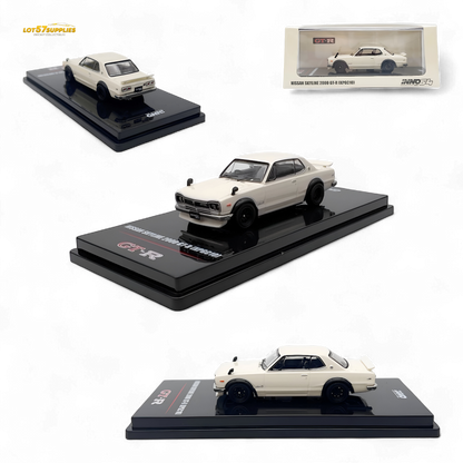 Inno64 Nissan Skyline 2000 GT-R (KPGC10) in White 1:64