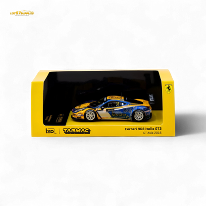 Tarmac Works Ferrari 458 Italia GT3 GT Asia 2016 T64-074-16GTA12 1:64