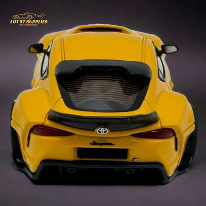 ATOZ Toyota Supra GR in Yellow 1:64 Resin model