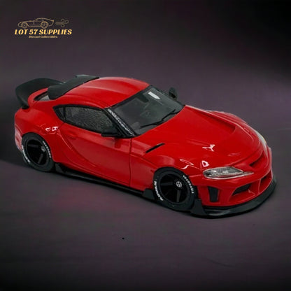 ATOZ Toyota Supra GR in Red 1:64 Resin model