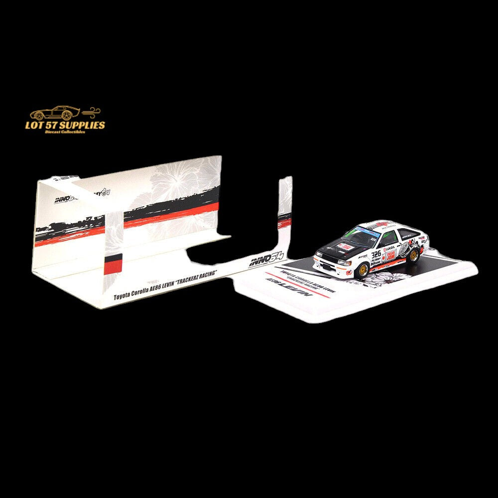 Inno64 Mitsubishi Lancer Evo III & Toyota AE86 "Trackerz Racing" Malaysia Exclusive 1:64 IN64-TRACKERZ-BOXSET
