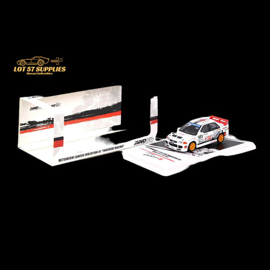 Inno64 Mitsubishi Lancer Evo III & Toyota AE86 "Trackerz Racing" Malaysia Exclusive 1:64 IN64-TRACKERZ-BOXSET