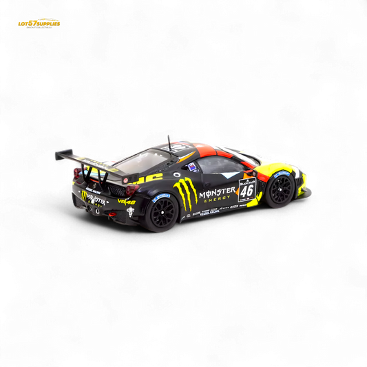 Tarmac Works Hobby64 Ferrari 458 Italia GT3 Blancpain Endurance 2012 V. Rossi 1:64 T64-073-12BGT46M