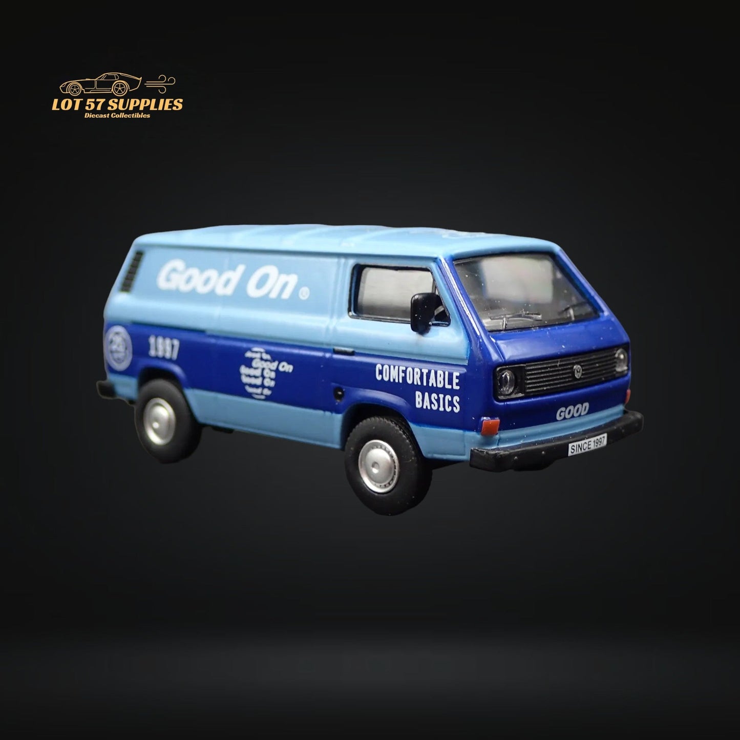 Tarmac Works X Schuco Collab64 Volkswagen T3 Panel Van GOOD ON 1:64 T64S-001-GO