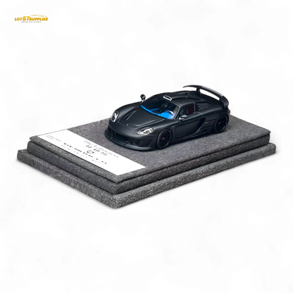 The Laboratory X ZONZO Gemballa Mirage GT MATTE BLACK 1:64 Resin