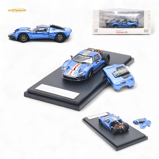 Rhino Model Ford GT40 - Blue 1:64