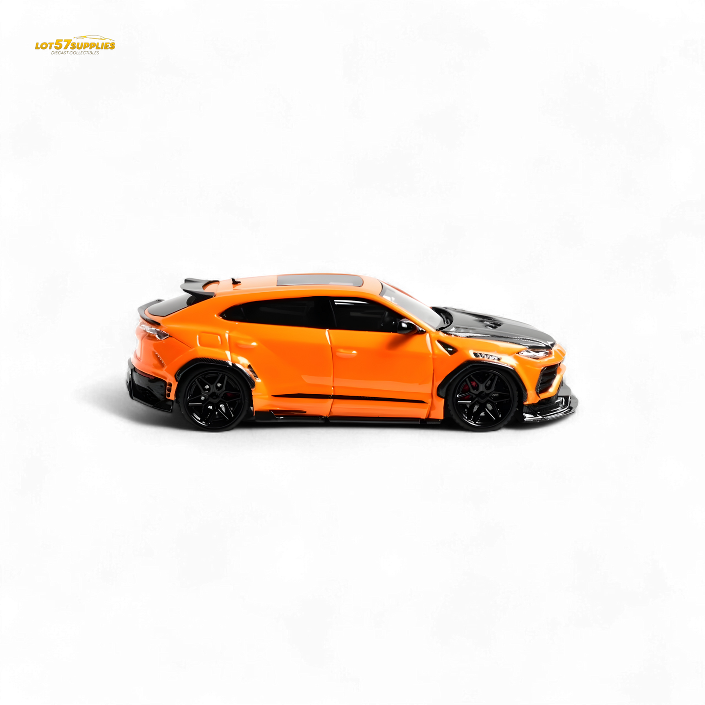 Flame Lamborghini Urus LBWK Metallic Orange Resin 1:64