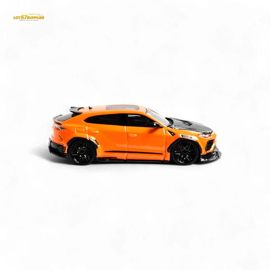 Flame Lamborghini Urus LBWK Metallic Orange Resin 1:64
