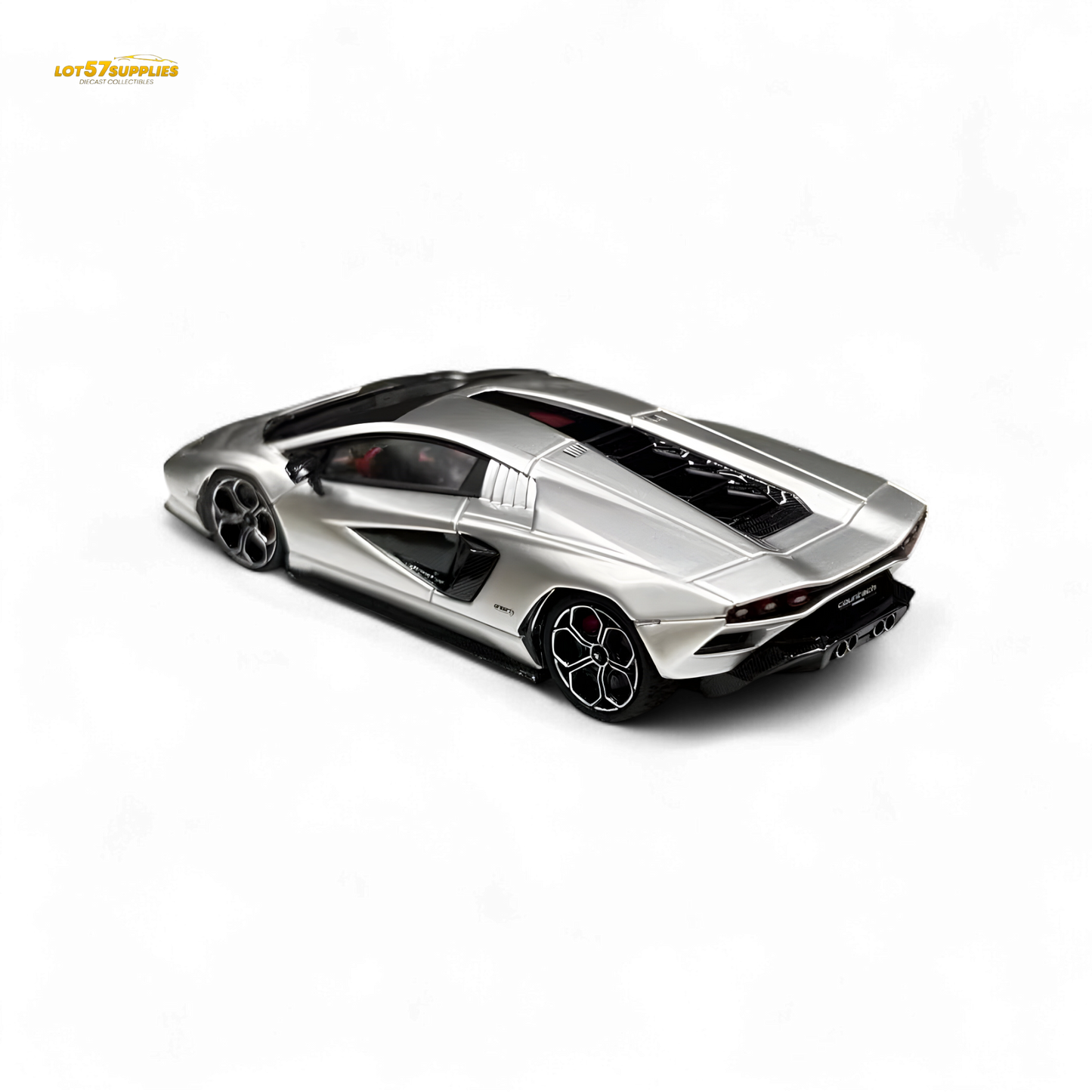 Fuelme Model NEO COUNTACH LPI 800-4 ARGENTO LUNA 1:64 Resin