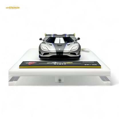 Guo Ji Agera RS - Matte Silver Gray 1:64