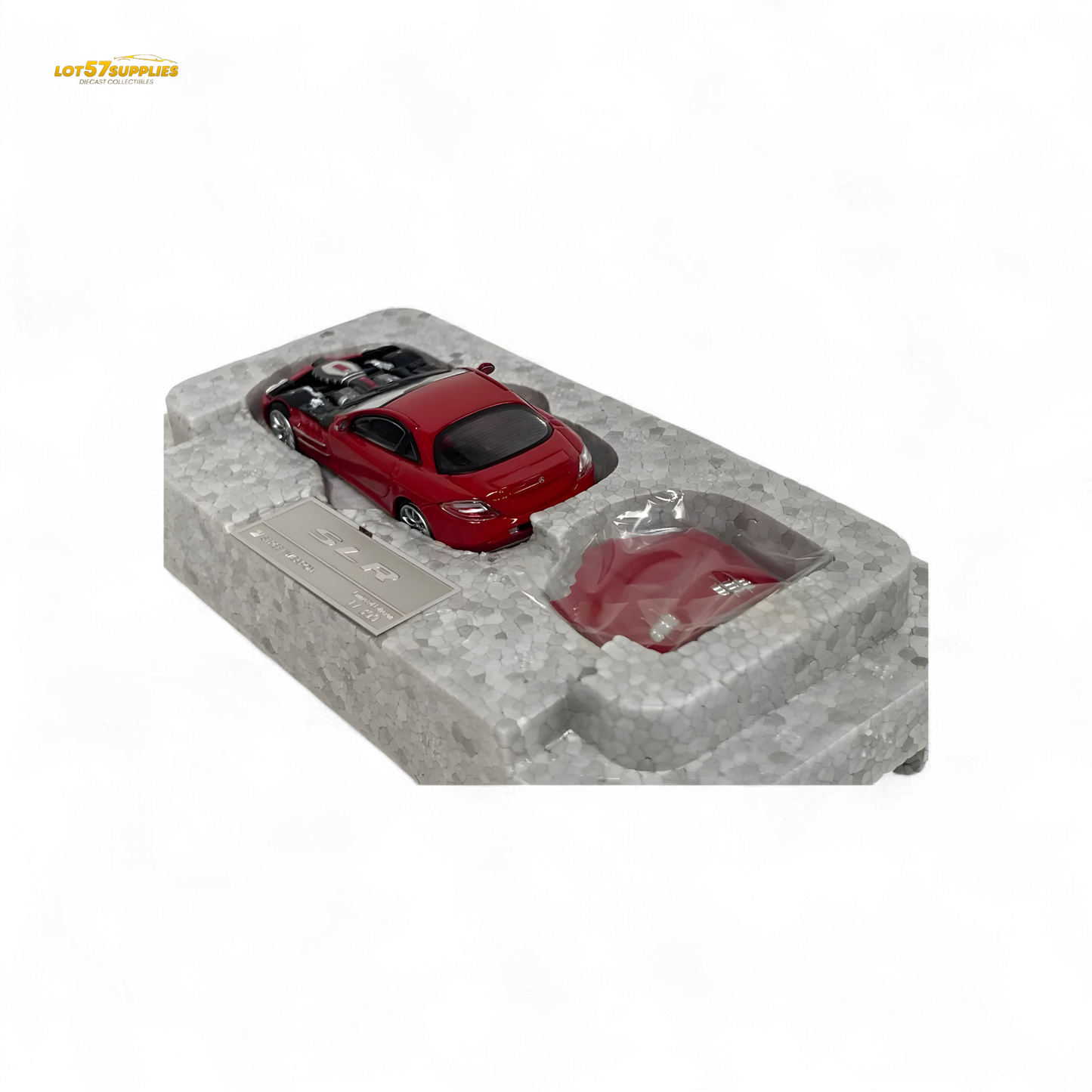 Street Weapon Mercedes Benz McLaren SLR in Red With Detachable Hood 1:64