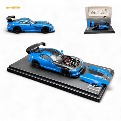 Hone Model Dodge VIPER ACR - Competition Blue 1:64
