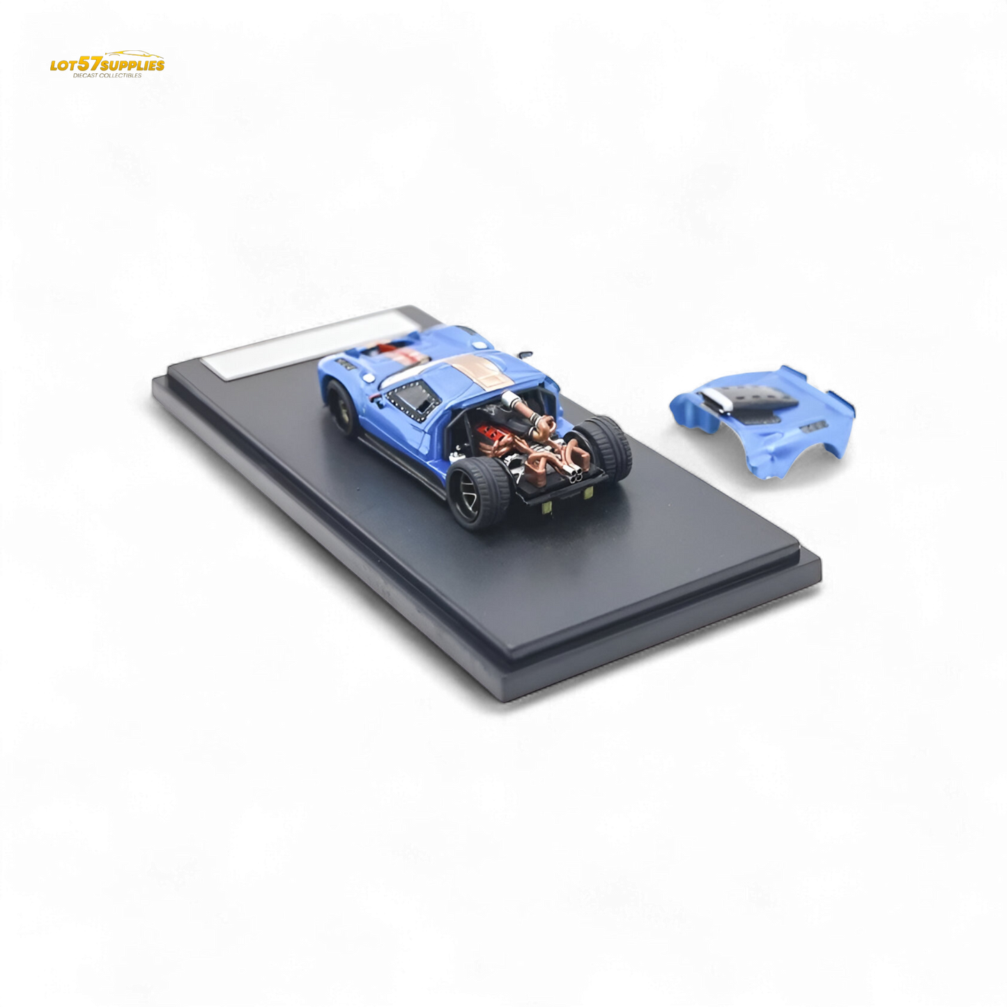 Rhino Model Ford GT40 - Blue 1:64