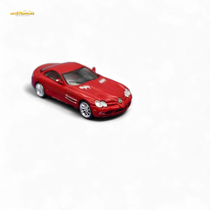 Street Weapon Mercedes Benz McLaren SLR in Red With Detachable Hood 1:64