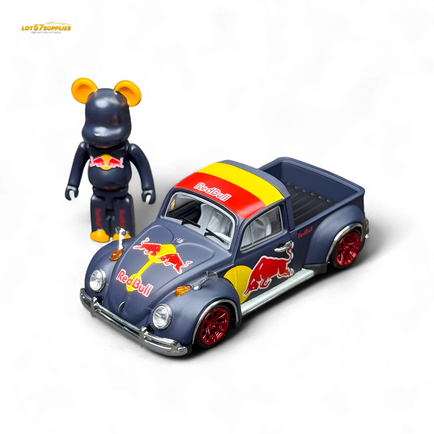 Liberty 64 Beetle Pickup - R e d B u l l 1:64