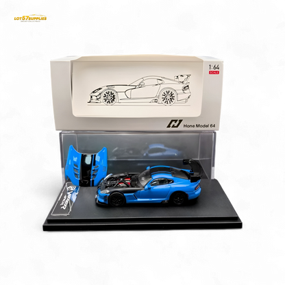 Hone Model Dodge VIPER ACR - Competition Blue 1:64