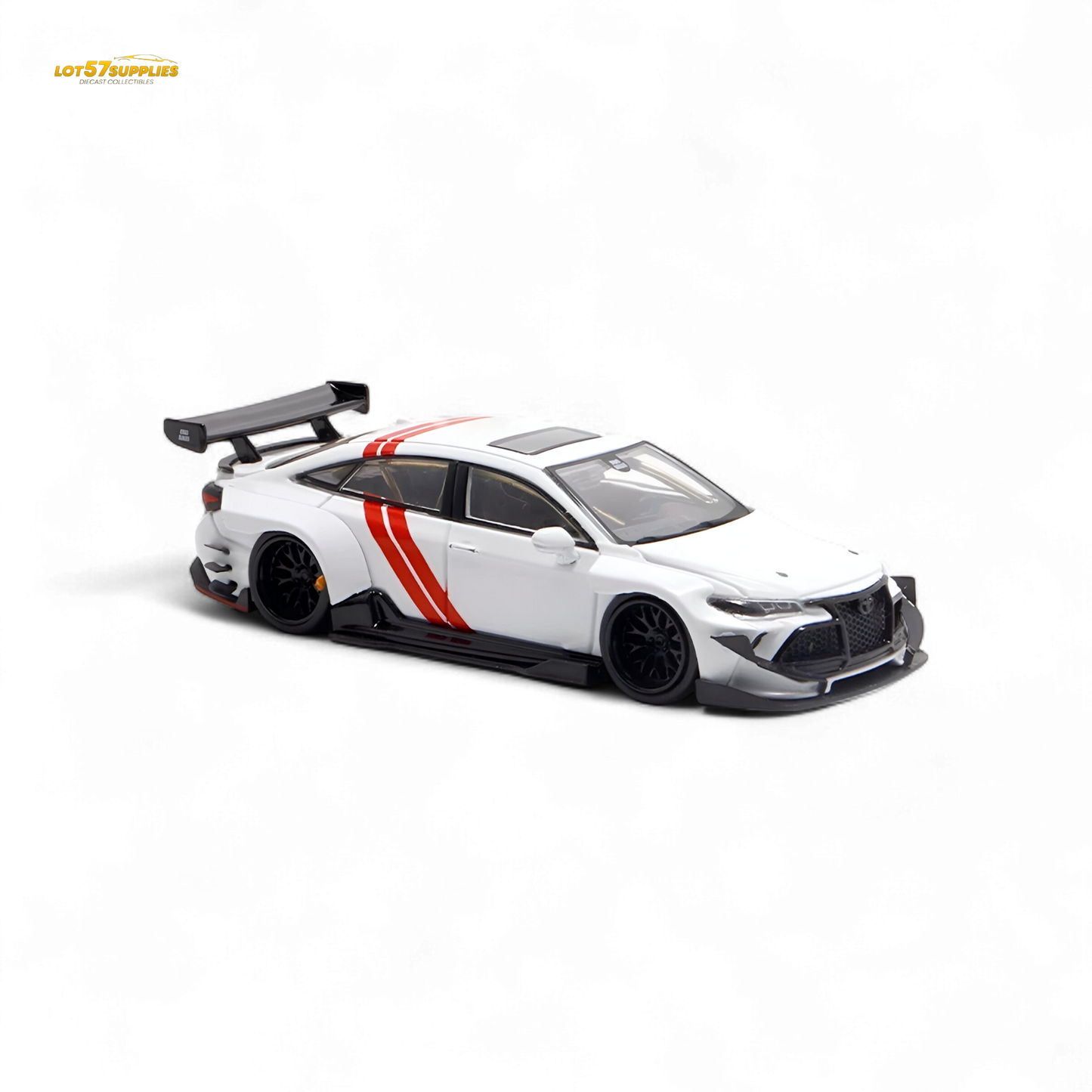 LMF Toyota Avalon Modified Concept - White Livery 1:64