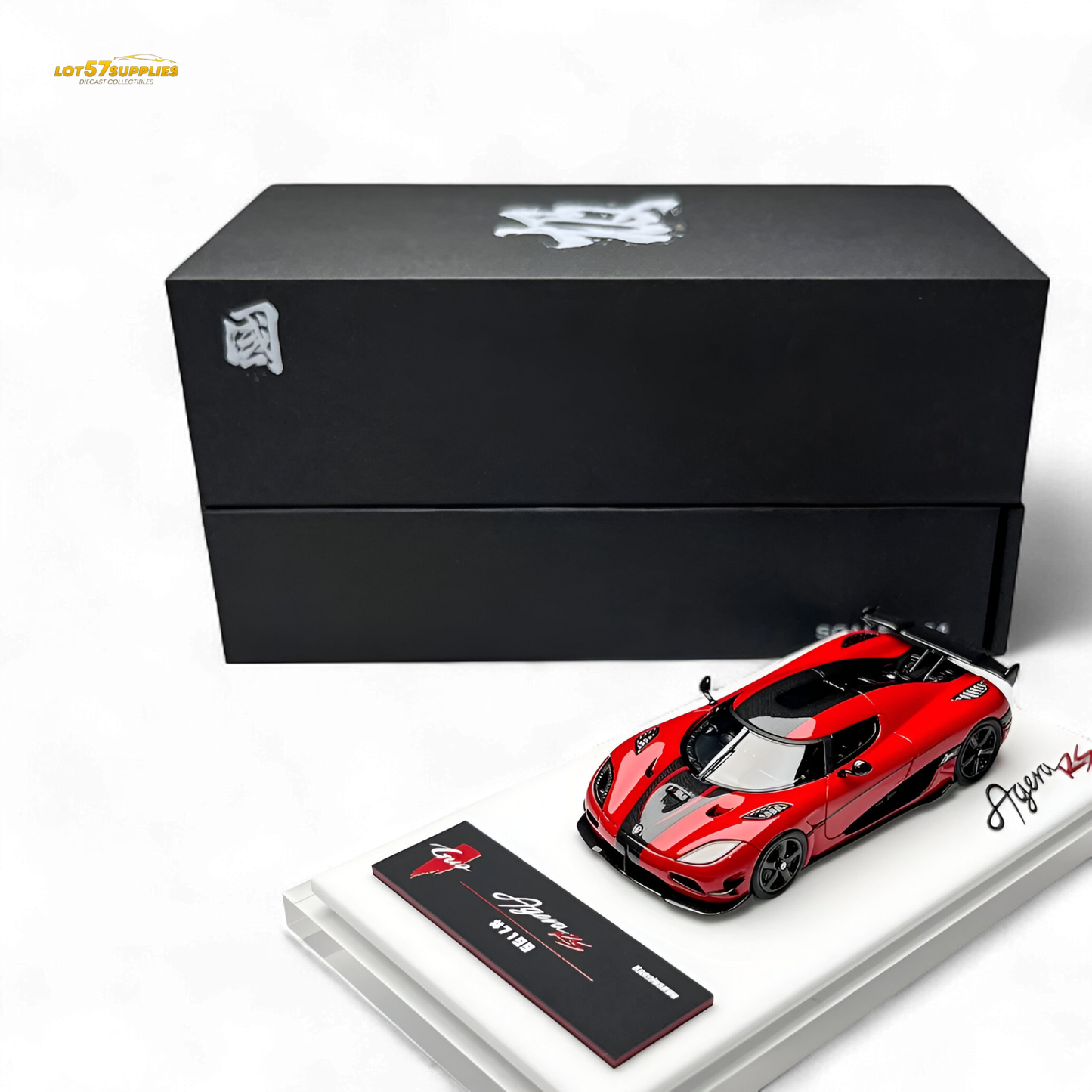 Guo Ji Agera RS - Red (Chilli Red) 1:64