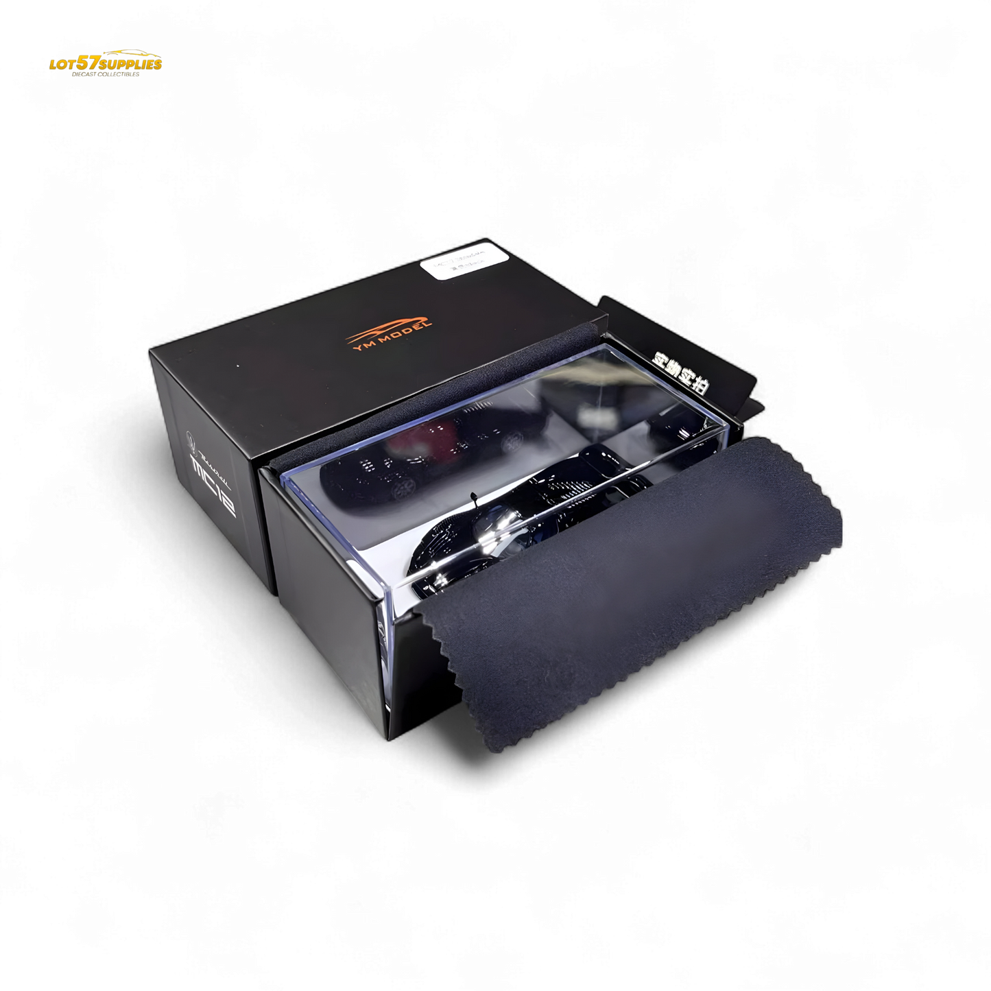 YM Model Maseti MC12 Stradale Corsa Black - Resin 1:64