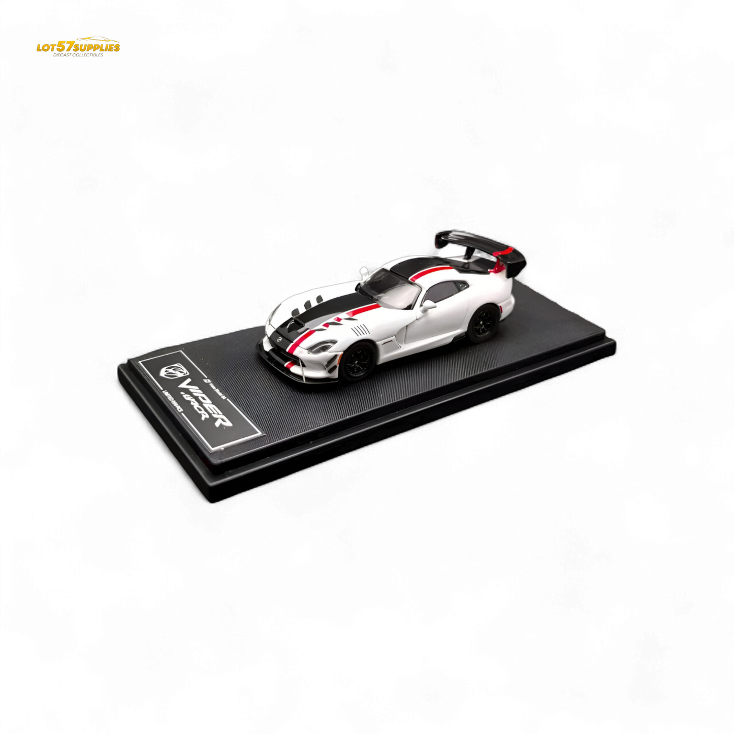 Hone Model Dodge VIPER ACR - Viper White 1:64