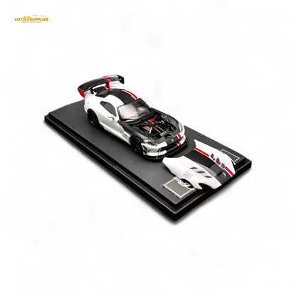 Hone Model Dodge VIPER ACR - Viper White 1:64