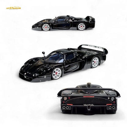 YM Model Maseti MC12 Stradale Corsa Black - Resin 1:64