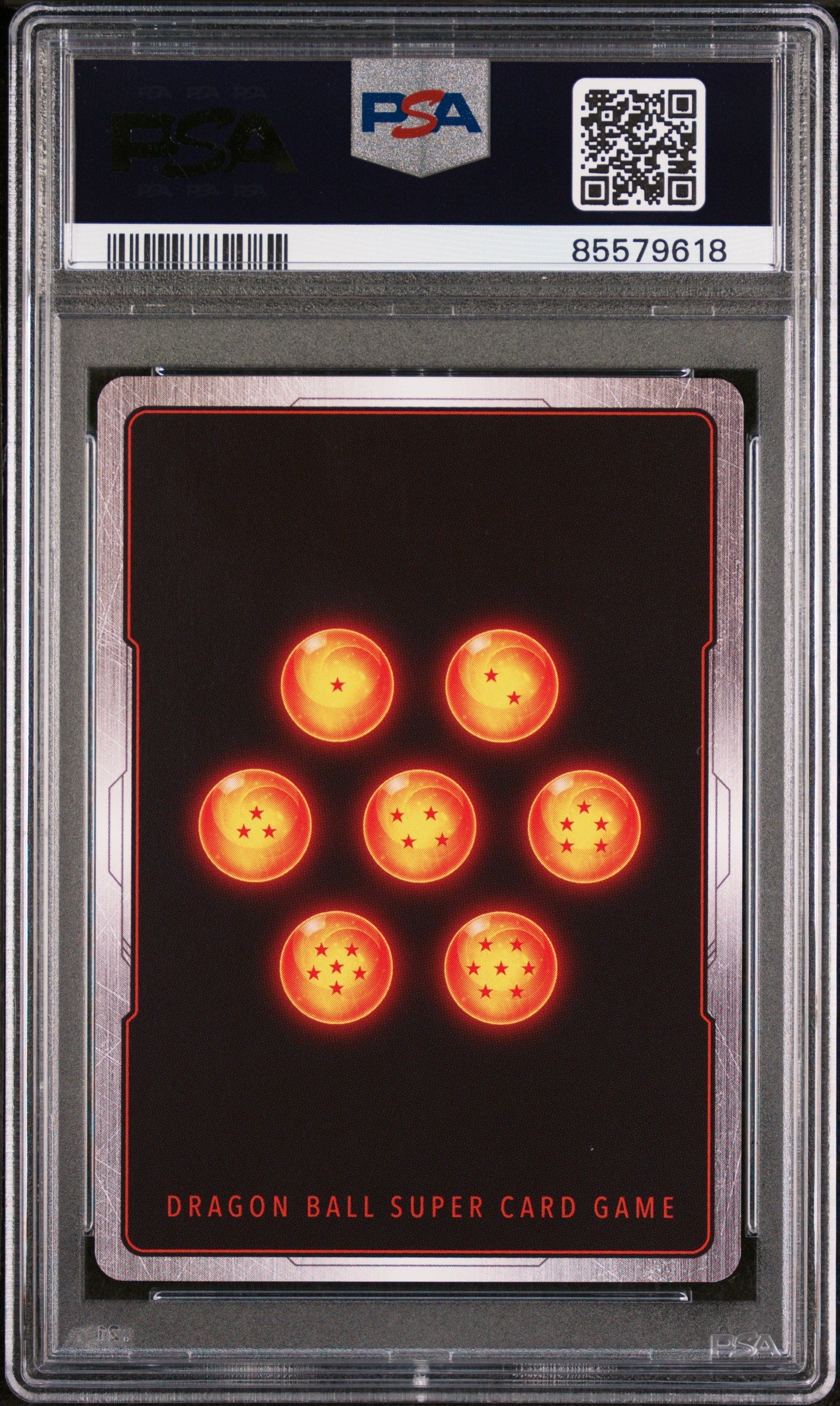 2018 DRAGON BALL SUPER MIRACULOUS REVIVAL BLK MSK SYN, SPLNTRNG #P-075 - PSA 10