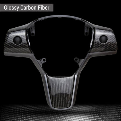 TESERY Yoke Carbon Fiber Steering Wheel for Model 3 / Y【Style 37】