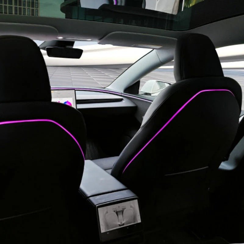 Seat Back Ambient Lighting for Model 3 Highland & New Model Y (2PCS)