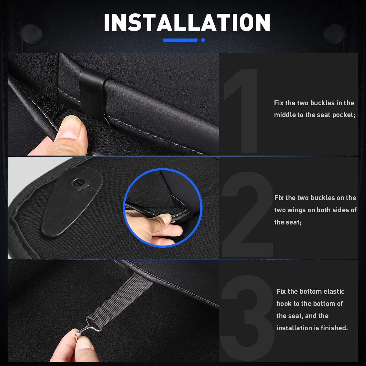 Seat Back Kick Protector for Tesla Model 3 & Model Y