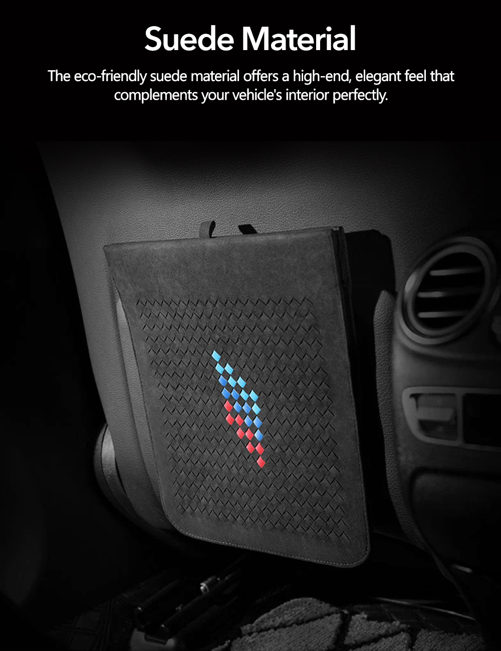 Seat Back Sunde Trash Bag for Tesla