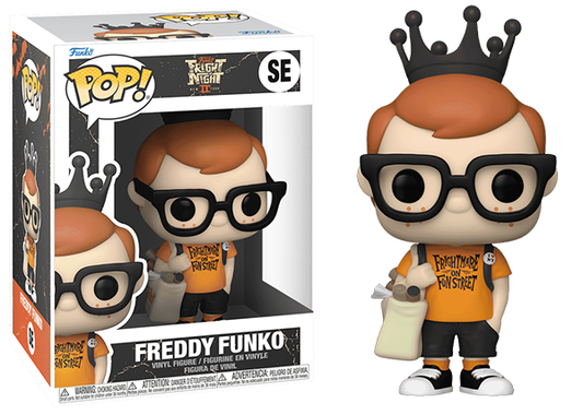 Freddy Funko (Frightmare on Fun Street T-Shirt) SE - Frightmare on Fun Street Exclusive/3500 Made [light damage]
