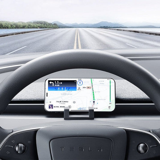 Silicone Phone Holder for Tesla Model 3 Highland & Model Y Juniper