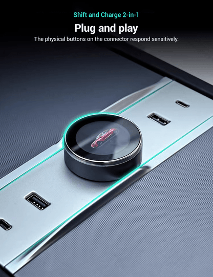 Smart Rotating Gear Shift Dock for Tesla Model 3 Highland & New Model Y